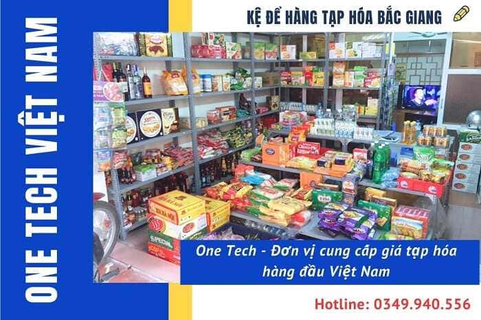 Đơn vị cung cấp kệ để hàng tạp hóa Bắc Giang