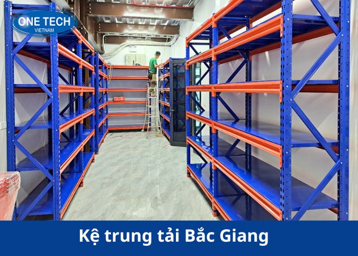 Kệ trung tải Bắc Giang tải trọng cao