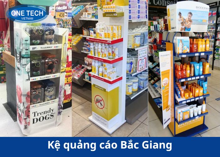 Công dụng của kệ quảng cáo Bắc Giang